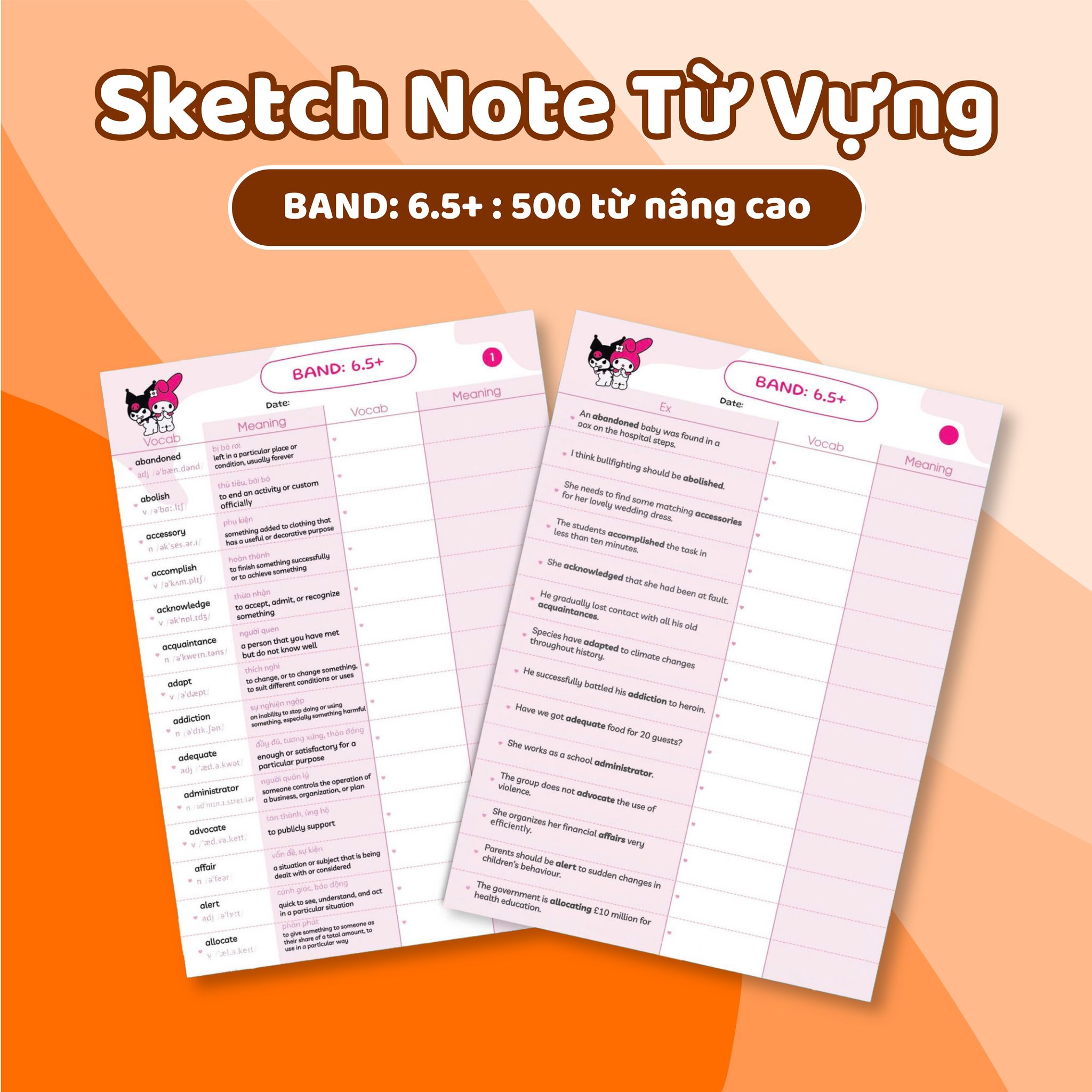 Band 0 - 6.5+ (6000 từ)